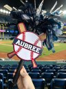 Baseball Noise Maker PomPom Stick Softball Game Day Signs Sport Mom Sign